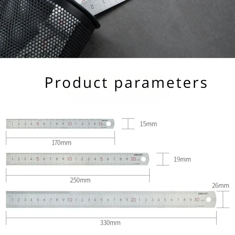 Schreibwaren für die Schule 15-50cm Edelstahl Metall Lineal, Büro zeichnung, Schul bedarf Schreibwaren Lineal, Schul briefpapier