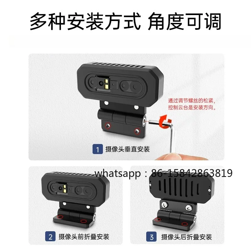 Binocular 3D Depth Vision Camera, Compatible with ROS1/ROS2 for SLAM Mapping & Intelligent Robot Car Project