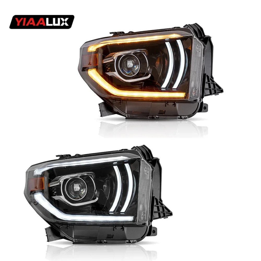 Vland Suitable For Toyota TUNDRA 2009 2010 2011 2012 2013 2014 Headlight Upgrade LED Headlight Assembly