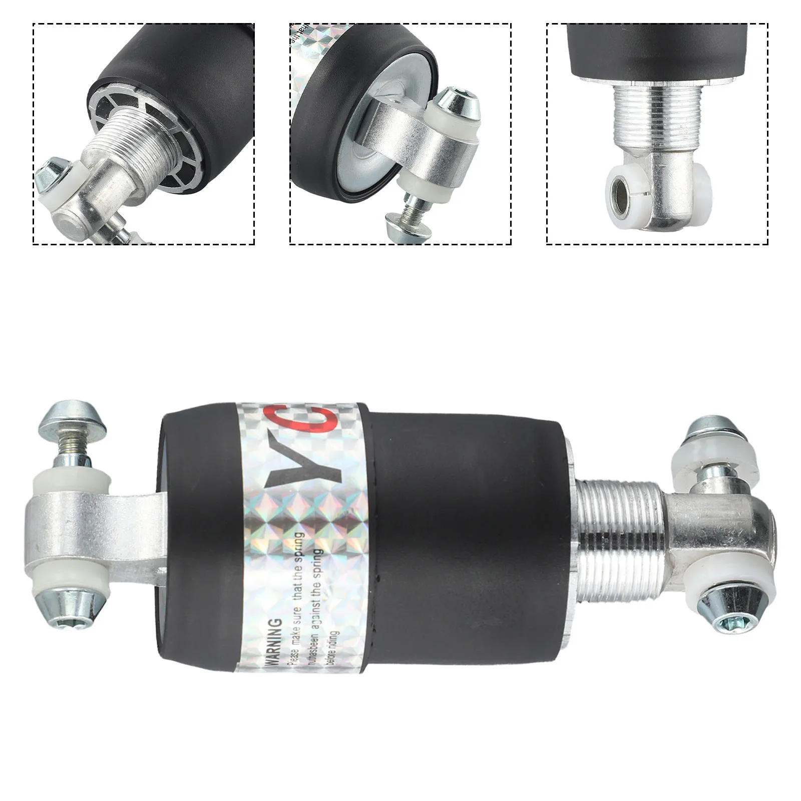 AliExpress NONE 1pcs Bike Shock Absorber 100/125/150/175mm Mountain Bike Rear Suspension Spring Shock Absorber MTB Folding Bike Rear Shock Parts