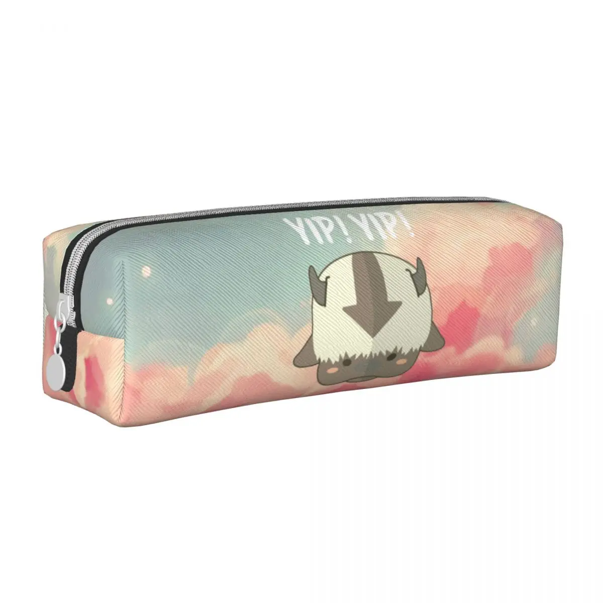 Avatar Merch Pencil Cases Creative Appa Yip Yip Pen Box Bags Kids Big Capacity Office Zipper Pencilcases