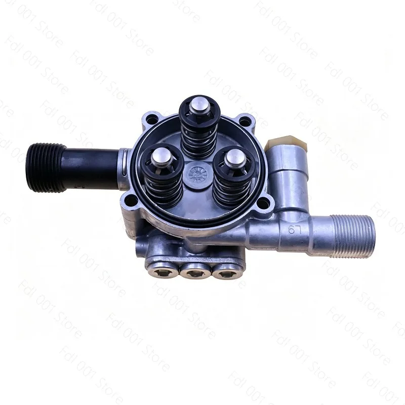 Pressure Washer Pump Assembly 3/4 Series Plunger Pump Head Replacement Part for Car Wash Machine Accessories