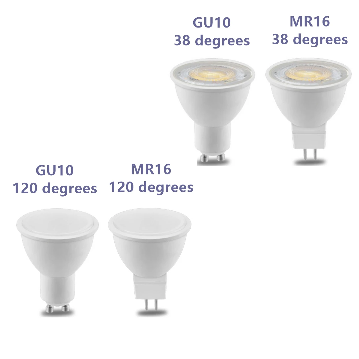 Ponto foco gu10 gu5.3 spotlight branco quente luz do dia branco frio ac220v conduziu a lâmpada de luz para decoração casa substituir lâmpada halógena