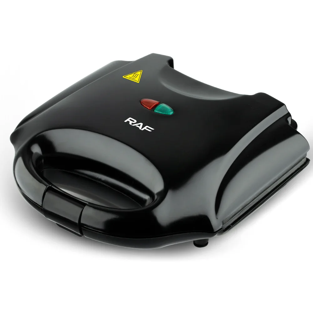 Pembuat Wafel Sandwich Listrik Peralatan Dapur Multifungsi Mesin Wafel Sarapan Wajan Besi Anti Lengket