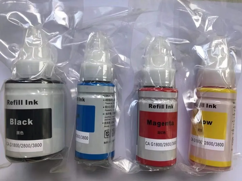 GI-690 5pack 2b+1c+1m+1y Bottled Ink FOR Canon PIXMA G2600/3600/3610/4600/4610