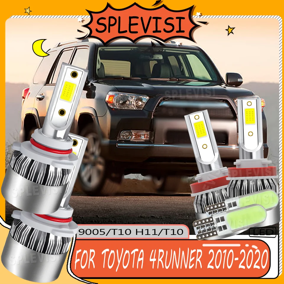 

waterproof IP67 Smooth Night Driving Car Lights LED Headlights For Toyota 4Runner 2010 2011 2012 2013 2014 2015 2016 2017-2020