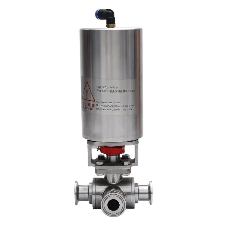 

Гидравлический пневматический шаровой кран 3-ходовой из нержавеющей стали с полной герметизацией, с электроприводом, горячие продажи