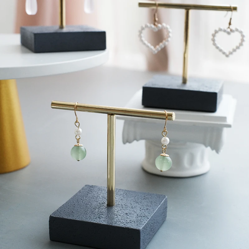 Earrings Holder Jewelry Stand Display Studs Metal Tabletop Jewelry Organizer Tower for Jewelry Hanging Earrings Accessorie