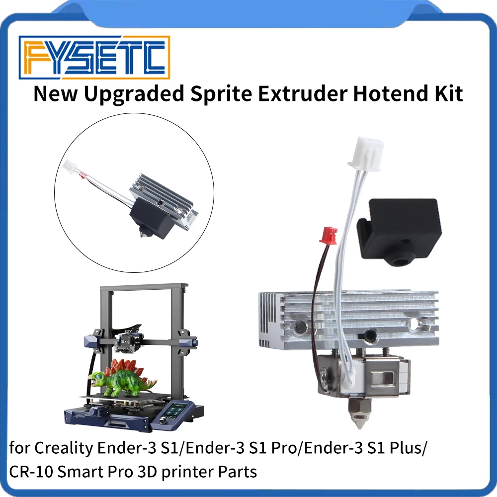 For Creality Upgraded Sprite Extruder Hotend  for Creality Ender-3 S1/Ender-3 S1 Pro/Ender-3 S1 Plus/CR-10 3D Printers