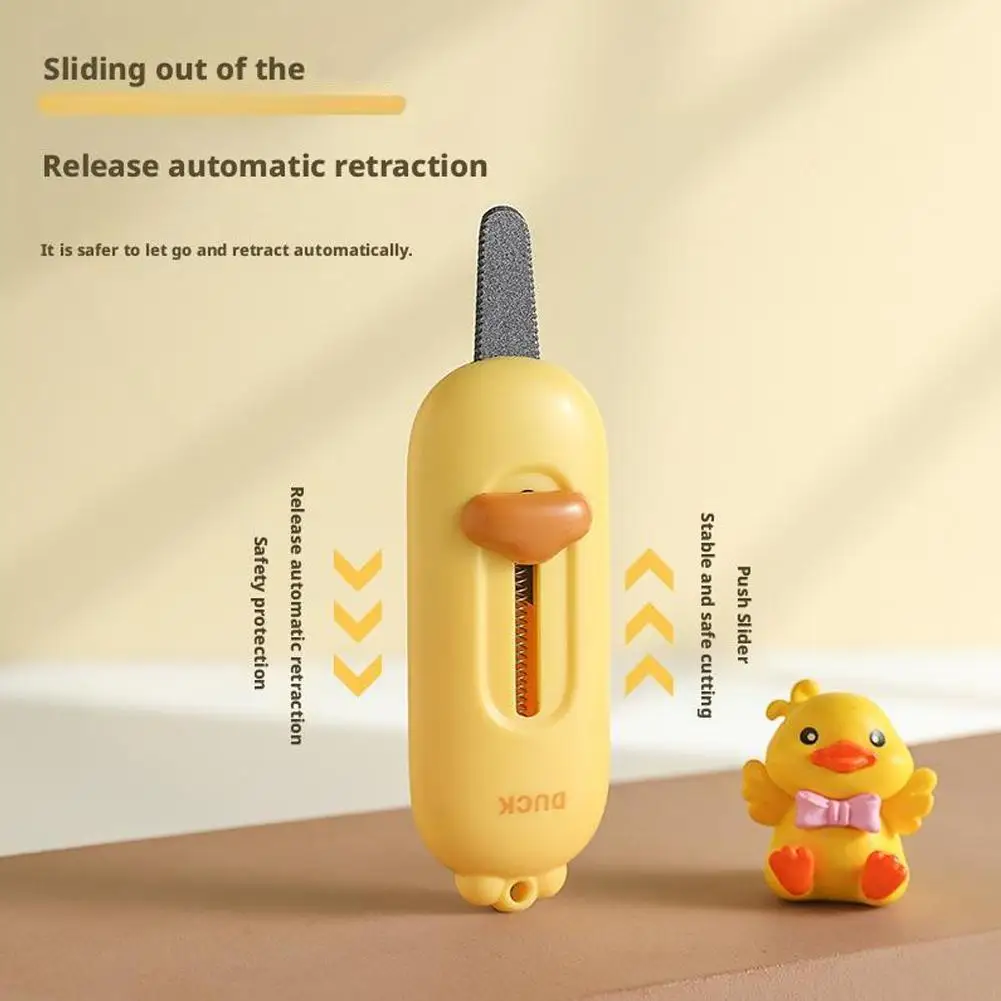 Box Cutter Mini Magnetische Box Cutter Automatische Für Home Office Unboxing Und Umschlag Box Öffnung Werkzeug