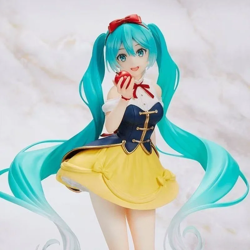 バンダイアクションフィギュア初音ミクかわいい漫画人形コレクション装​​飾子供のおもちゃギフト-pvc-モデルデスクトップ装飾品