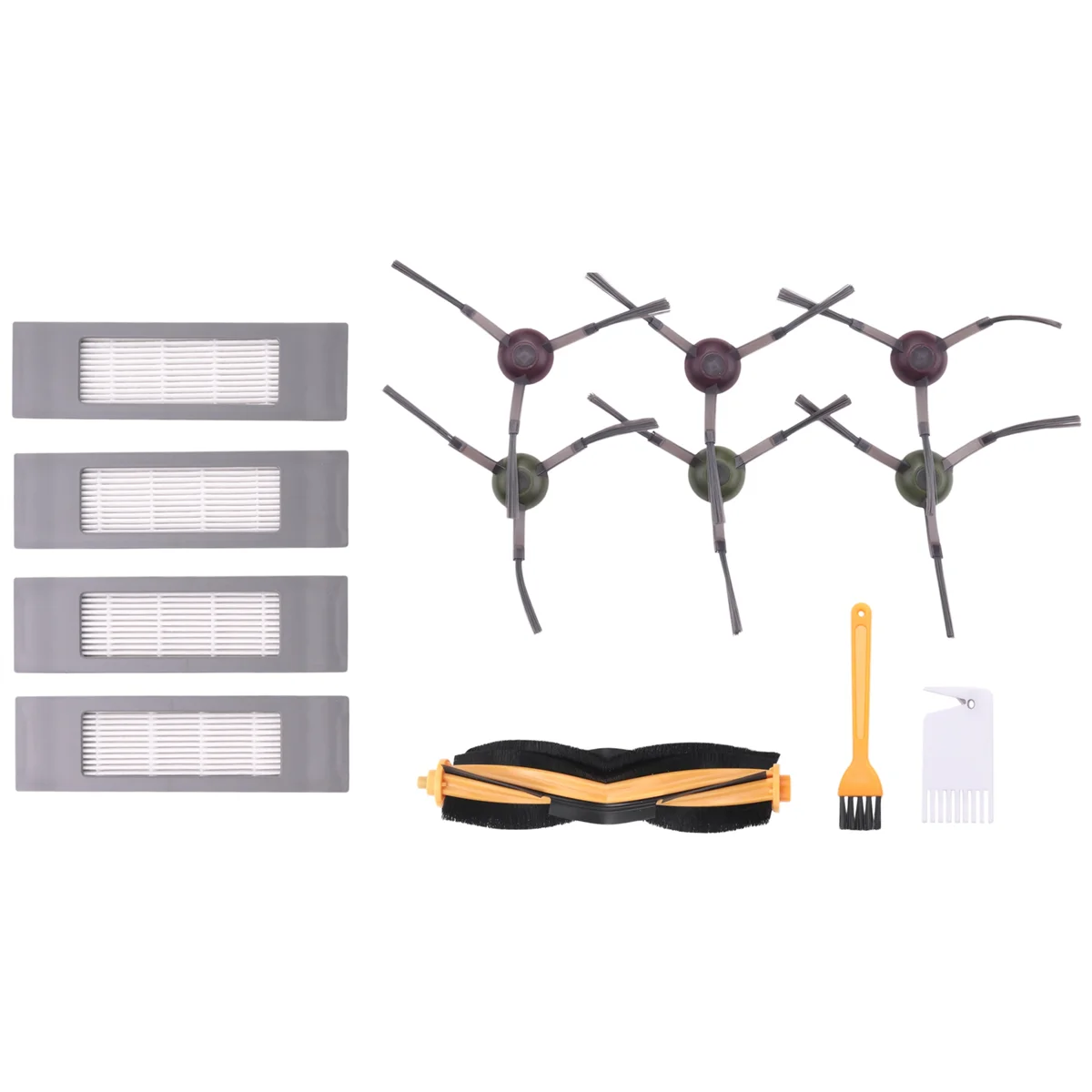 Piezas para Robot aspirador ECOVACS DEEBOT OZMO T8 T9 N8Pro AIVI, bolsa de polvo, filtro, mopa desechable, accesorios de tela, 13 Uds.