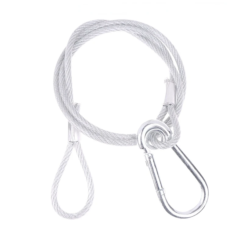 

70-100cm Heavy Duty Stainless Steel Stage Light Safety Rope Cable/Safe Wire High Steel Lock Wire Safe Rope
