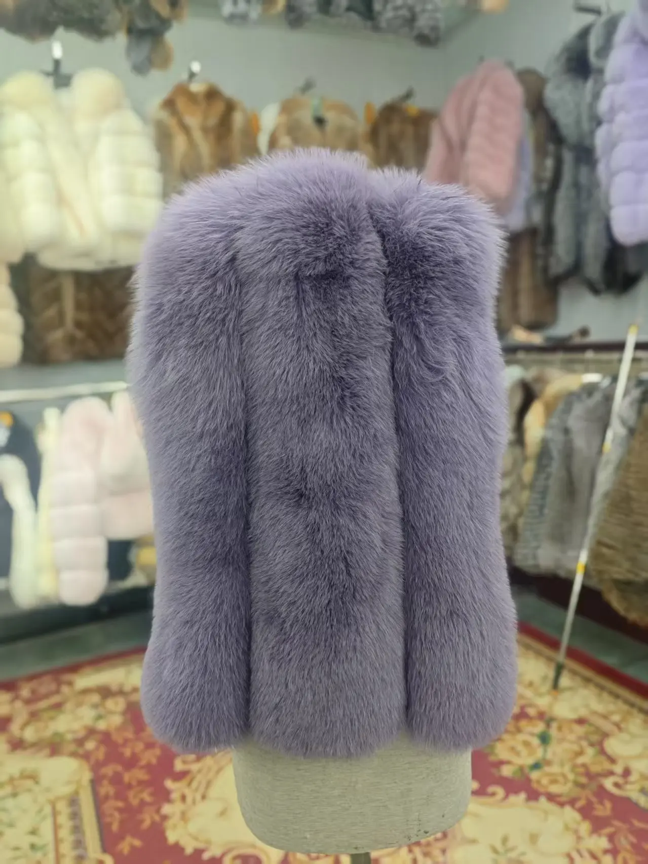 Veste mi-longue en fourrure véritable, nouvelle collection automne-hiver, gilet chaud en fourrure de renard naturelle de haute qualité, offre spéciale