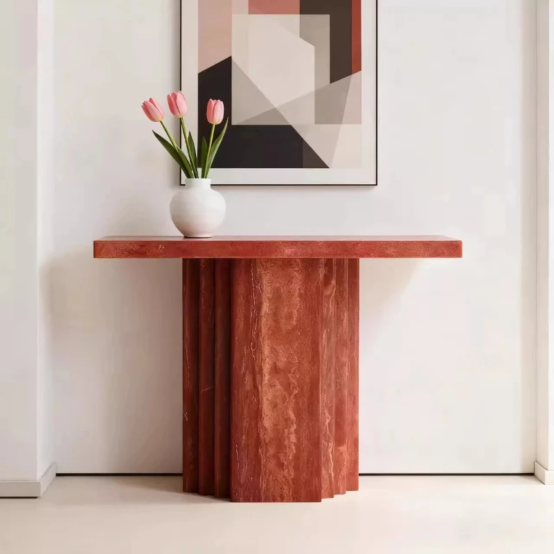 

Traditional solid wood entrance display stand, artistic creativity simple living room furniture