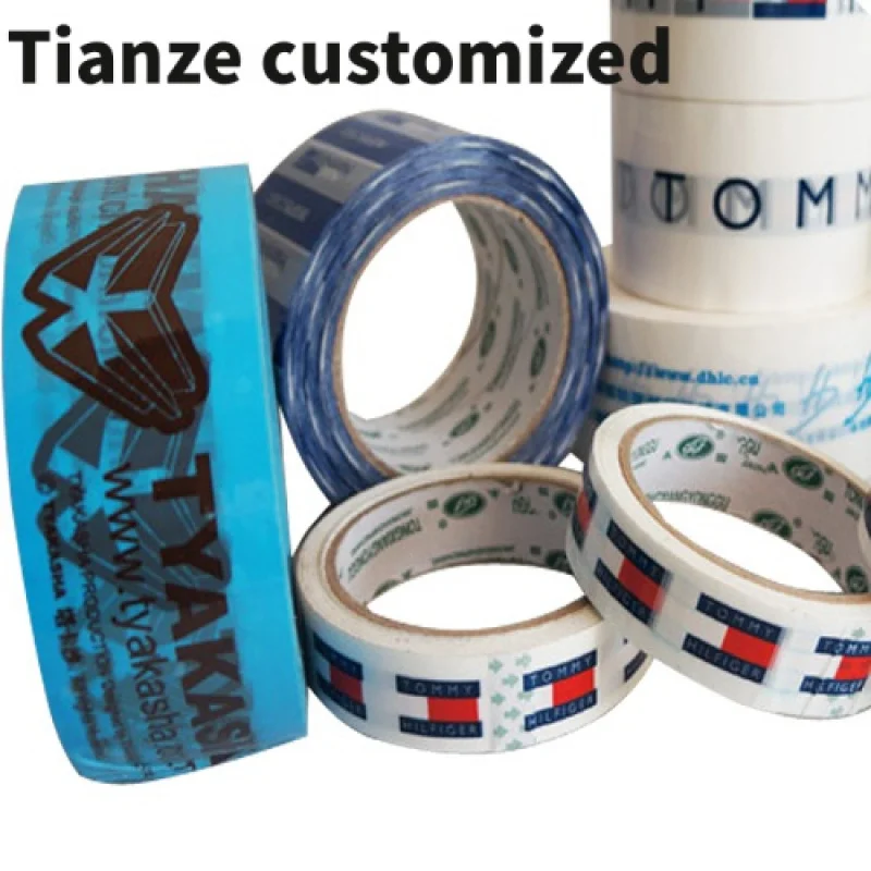 

10 pieces（custom）Scrapbooking Supplies Custom Printing Good Quality BOPP Packing Tape Duct washi tape Biodegradable adhesive fo