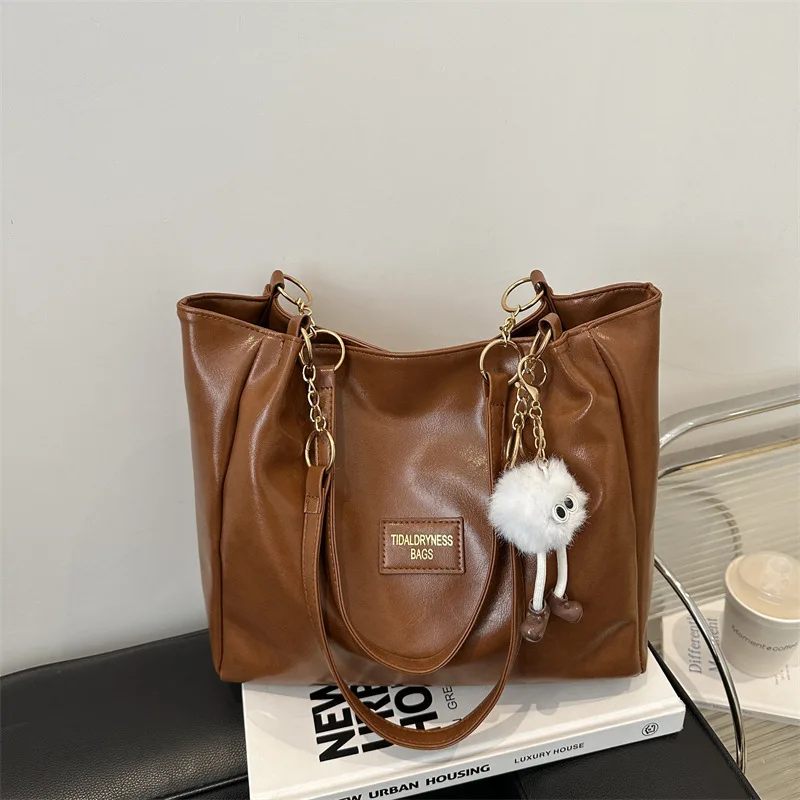 

Вместительная женская модная сумка-тоут Весна 2025 для поездок на работу, учебы и путешествий