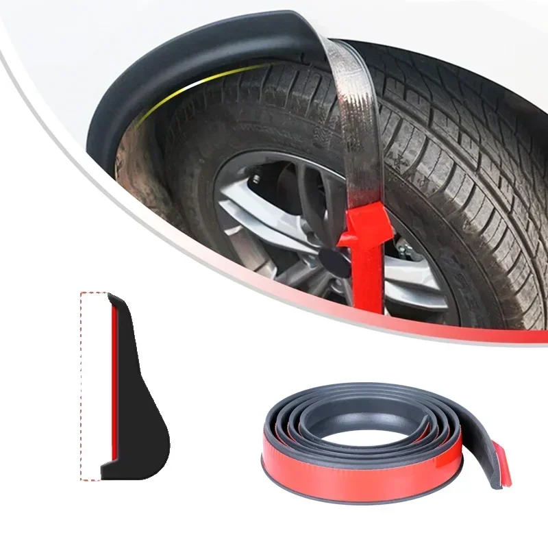 รถ Mudflap Fender Fender ล้อ Arches คิ้ว Mudguard Body ยาง Protector Guard Splash Mudflaps
