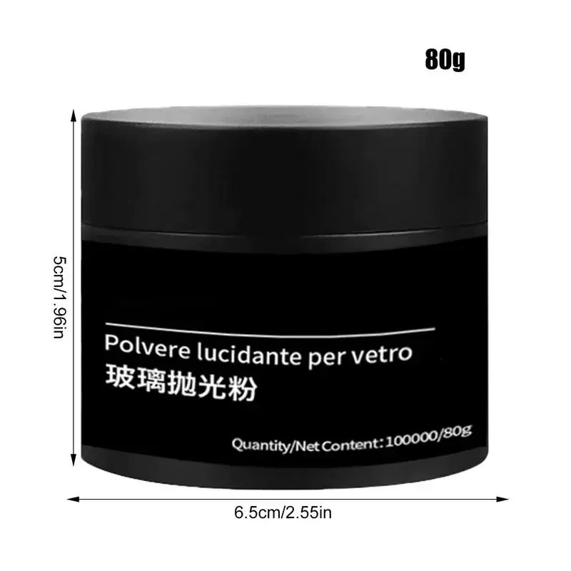 80 جرام سيارة خدش إصلاح تلميع مسحوق الزجاج تلميع أكسيد السيريوم متعددة الوظائف طلاء السيارات الرعاية تنظيف خدش إصلاح