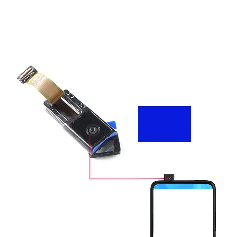 For Huawei Y9 Prime 2019 Y9S Honor 9X Front Camera Frontal Main Facing Small Camera Module Flex Replacement Repair Spare Parts