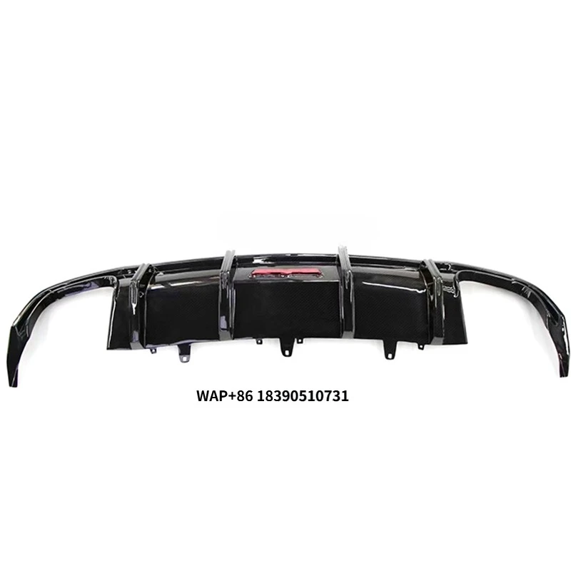 

Bumper Carbon Fiber Rear Lip Diffuser for A6 C7 Avant