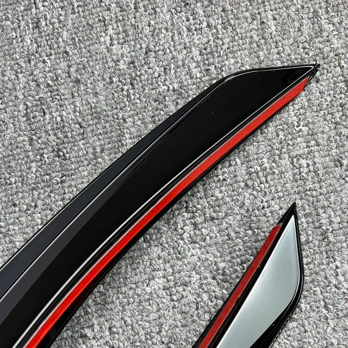 المصد الأمامي الشفاه الفاصل Canards لسيارات BMW 4 Series G26 i4 G24 420i 430i M440i مع M-Pack MP Body Aero Kit سبويلر ABS UV معطف