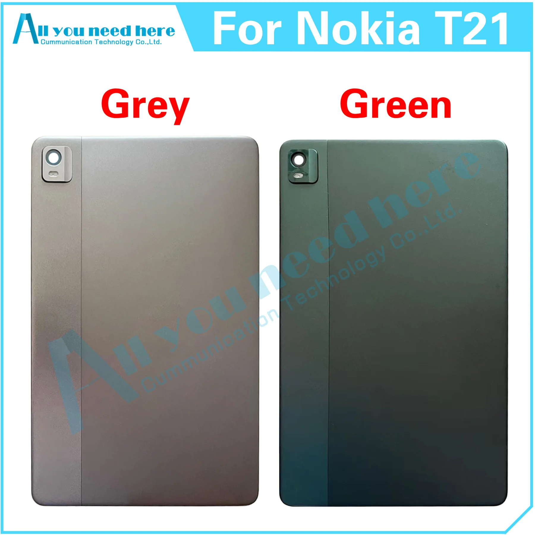 

Battery Back Case Cover Rear Lid Housing Door For Nokia T21 TA-1495 TA-1521 TA-1505 TA-1487 Repair Parts Replacement