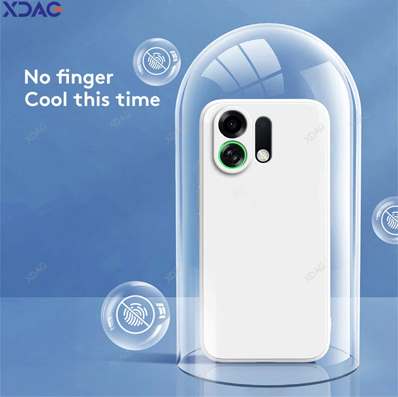 Bild 5: Original Basic Handyhülle für Oppo K13 Turbo Pro 5G Capa Funda Flüssigsilikon Hochwertige, weiche, einfache, modische Rückseite