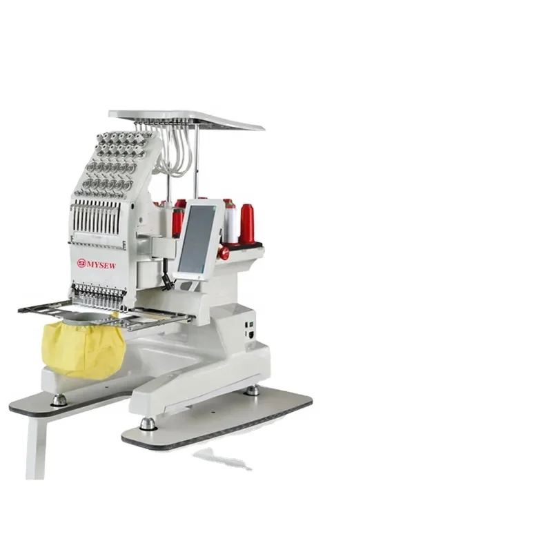 MYSEW MHS100 15  s Industrial High Speed Single Head Computerised Embroidery Machine