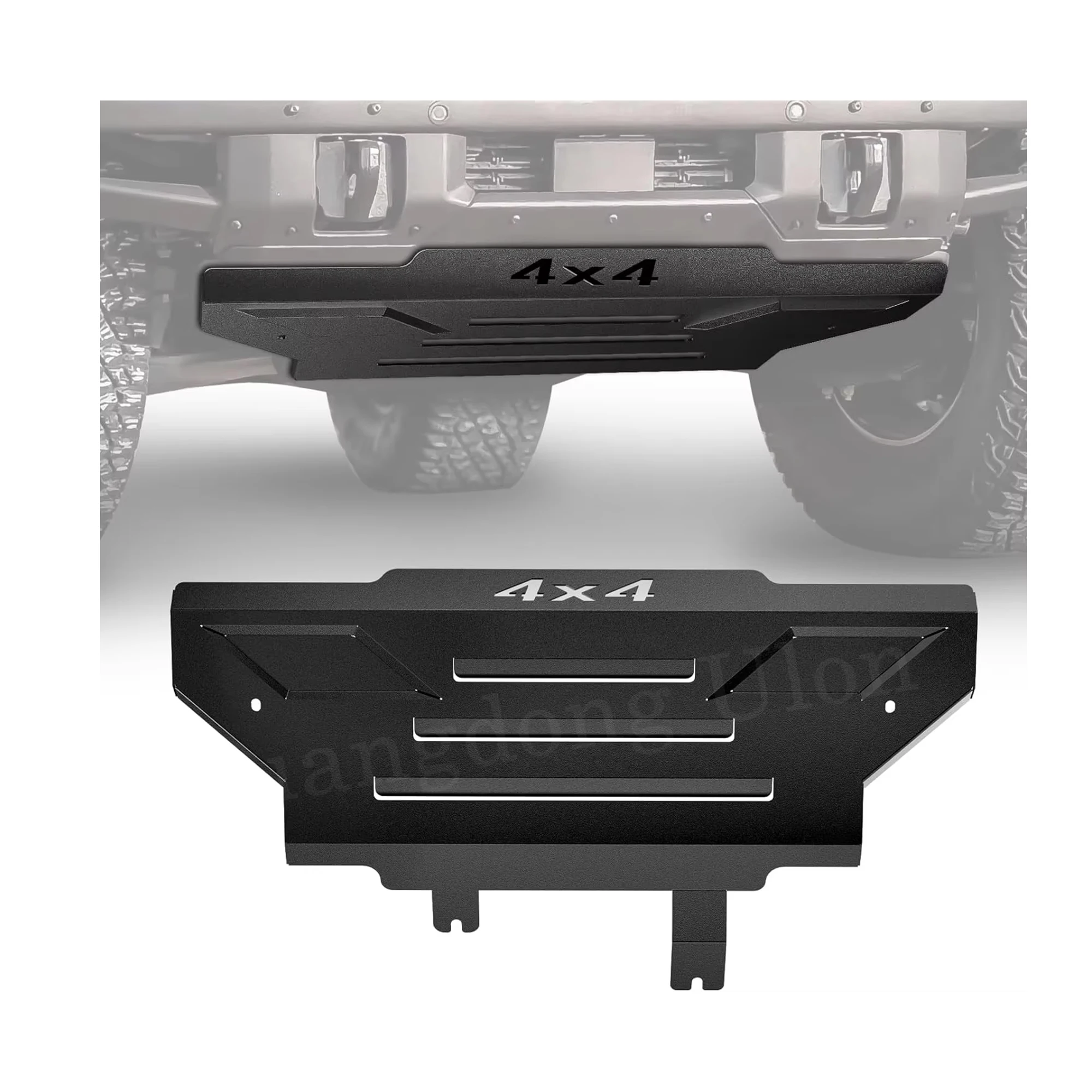 

Factory Price Front Skid Plate Fit Ford Bronco 2021 2022 2023 2024 , Bolt-on Steel Bumper Cover Off-Road Engine Protection