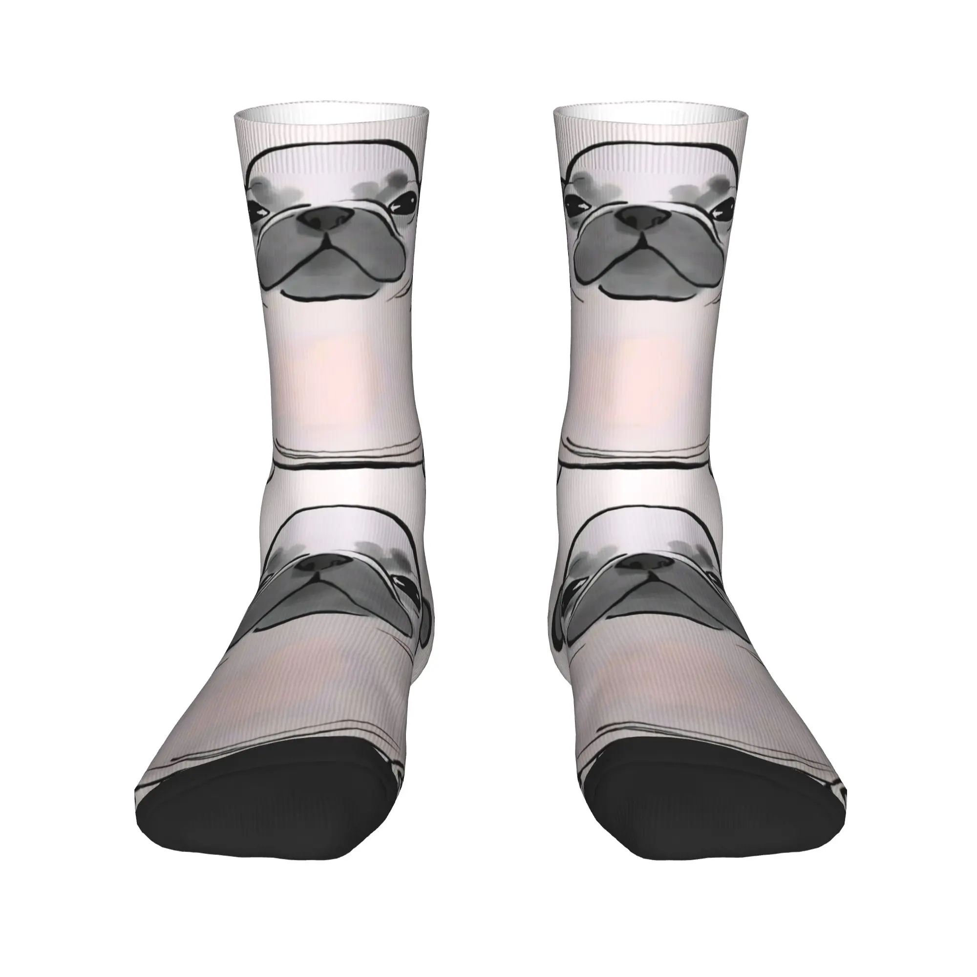 My Belly Pibble Socks  Fashion Stockings Autumn Non Slip Women Men Socks Soft Design Skateboard Socks