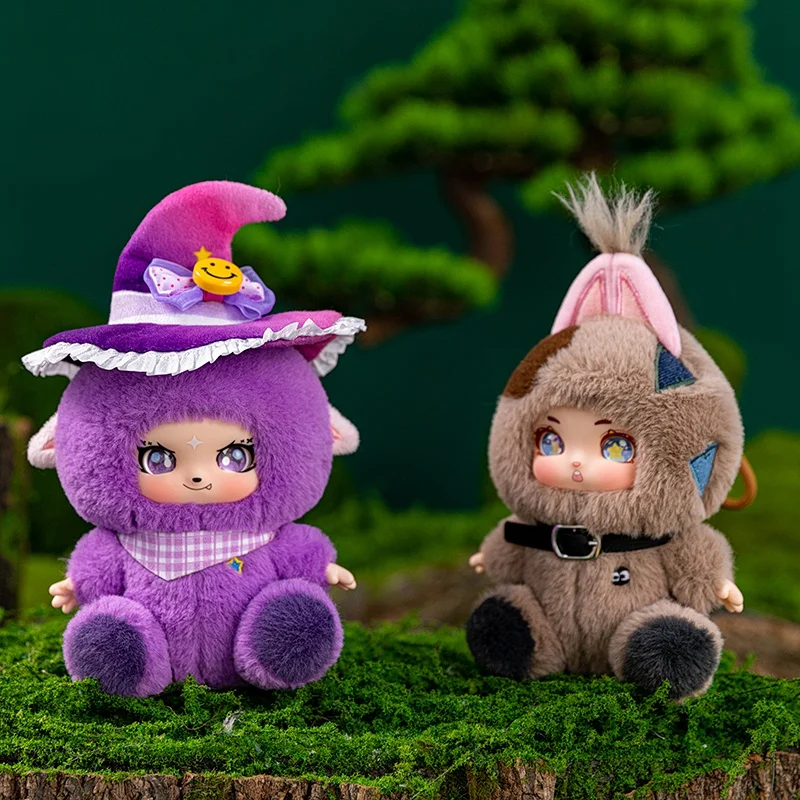 15cm Vinyl Face Plush Doll Witch Erelia Devil Series Plush Pendant Trend Pvc Doll Clothes Decor Surprise Birthday Xmas Gift