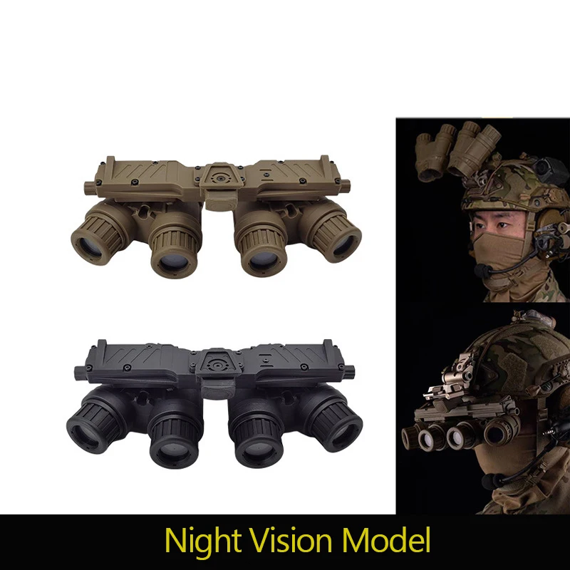 

Nylon NO FUNCTION GPNVG 18 Night Vision Goggle DUMMY Model L4 G24 NVG Mount Helmet Bracket Holder Hunting Helmet Accessories