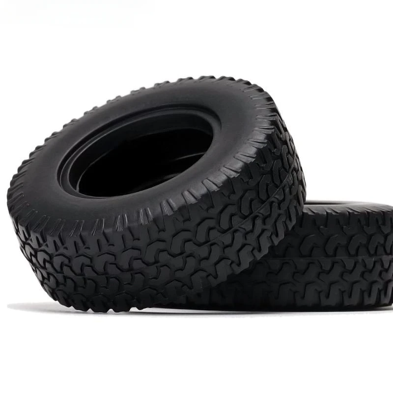 4 pieces of 1.55 inch 78x25mm 1/10 climbing tires for 1/10 RC Crawler Car RC4WD TF2 Tamiya CC01 Pajero LC70