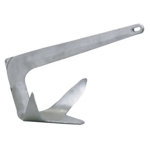Marine Grade 316 Stainless Steel Mirror High Polished Or Galvanized Carbon Steel Anchor Of Yacht Hardware