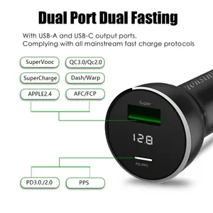 Ehrenmagie 5/4/V/90/90/50/20/PAD 8, 66W -Ladegerät, 24 -V -Auto -Telefonadapter für Huawei P50/P40/P60/New10/9/8/30 6 Hauptverkauf TV Samsung 70 Zoll - №4