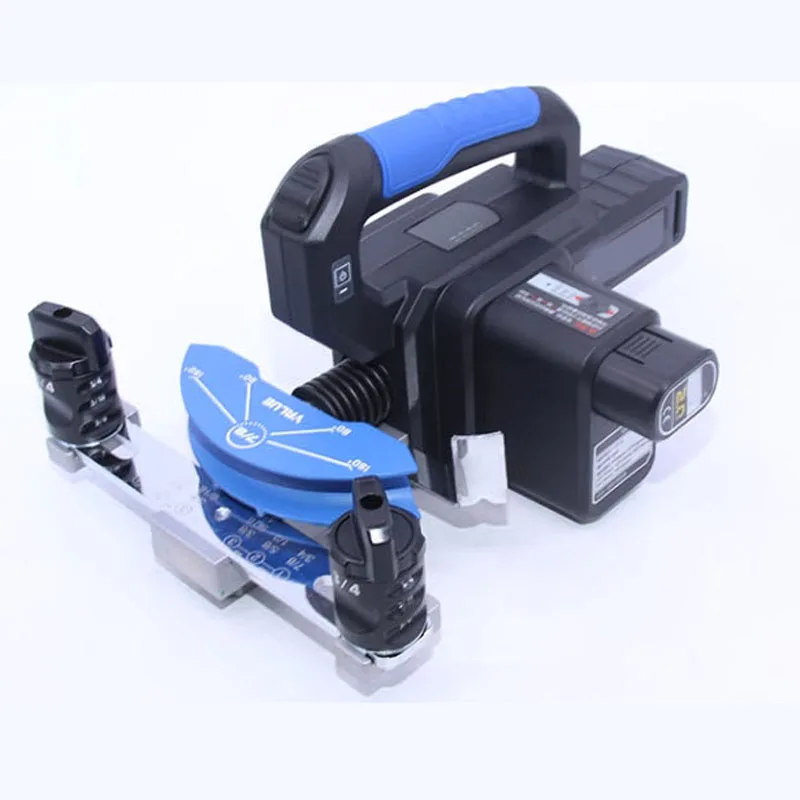 VEB-1 Portable Lithium Battery Combination Pipe Bender 90°Multifunction Copper Air Conditioning Tube Fast Bending Machine 6-22MM