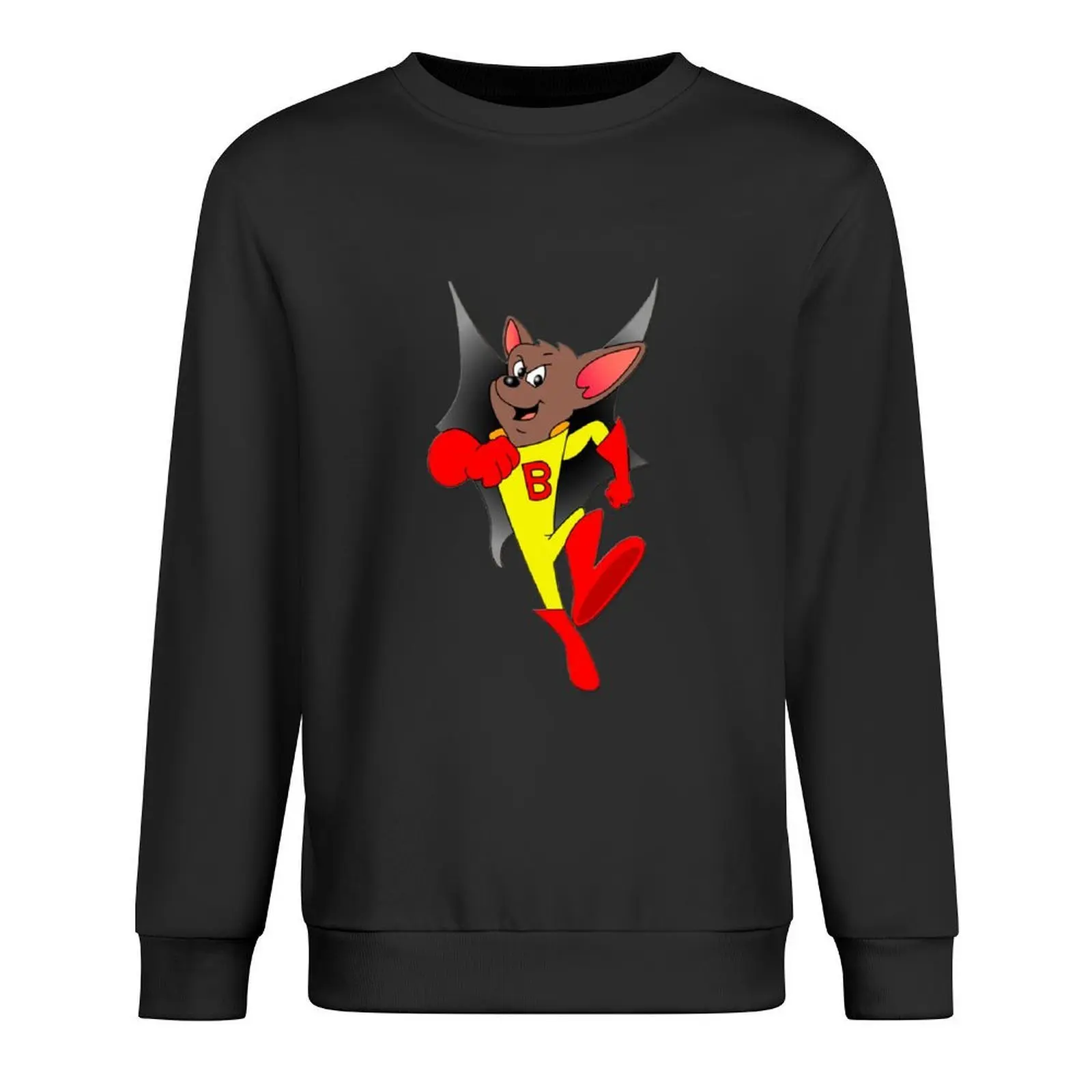 

Batfink run Pullover men's winter sweater anime clothes men wear men clothes sweatshirts men