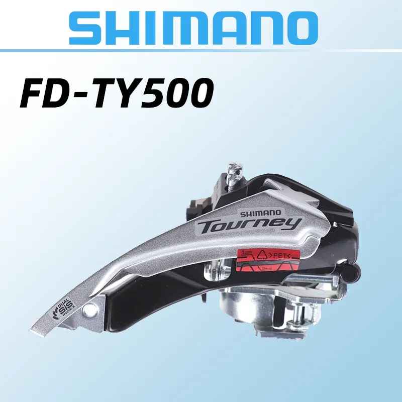 

Передний переключатель передач SHIMANO TOURNEY FD TY500 3x 6 скоростей 3x 7 скоростей 3x 8 скоростей 31,8 мм 34,9 мм для горного велосипеда