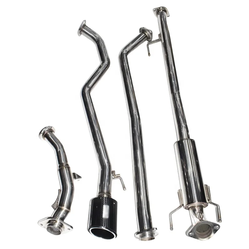 DEX.TY for Back Exhaust System HKS for Hilux Revo Single Stainless Steel Tail Tip Muffler Exhaust Pipe Performance