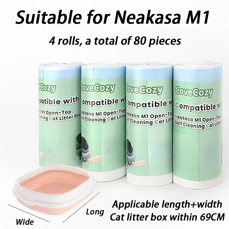 M1 Special Smart Cat Litter Box Liners Garbage Bags Replacement Collect Poops Cat Trash Bags Clean Up Feces Cats Sandbag