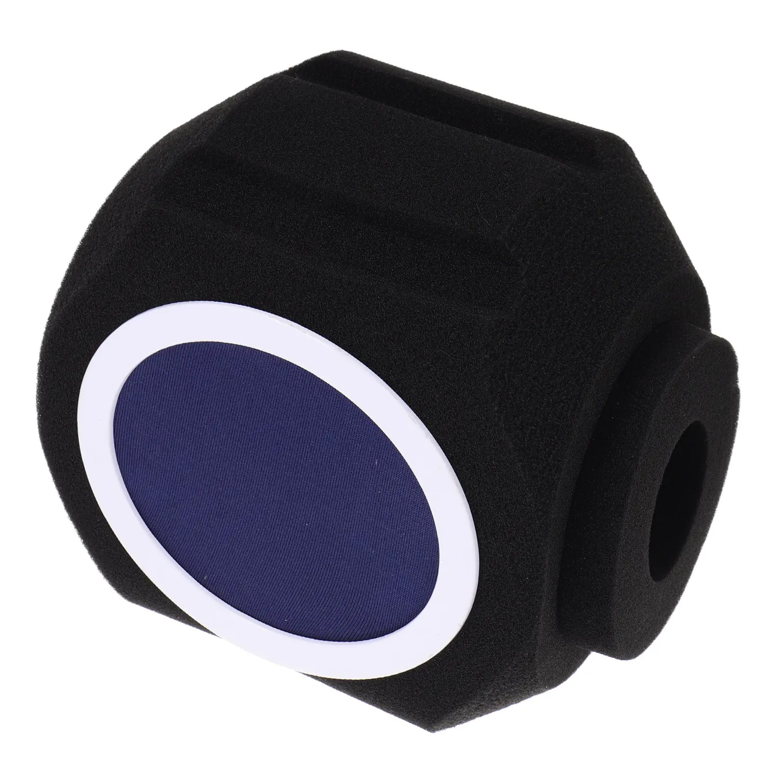

Portable Vocal Isolation Shield Microphone Recording Pop Filter Noise Reduction Soundproof Cover for Live Streaming Karaoke