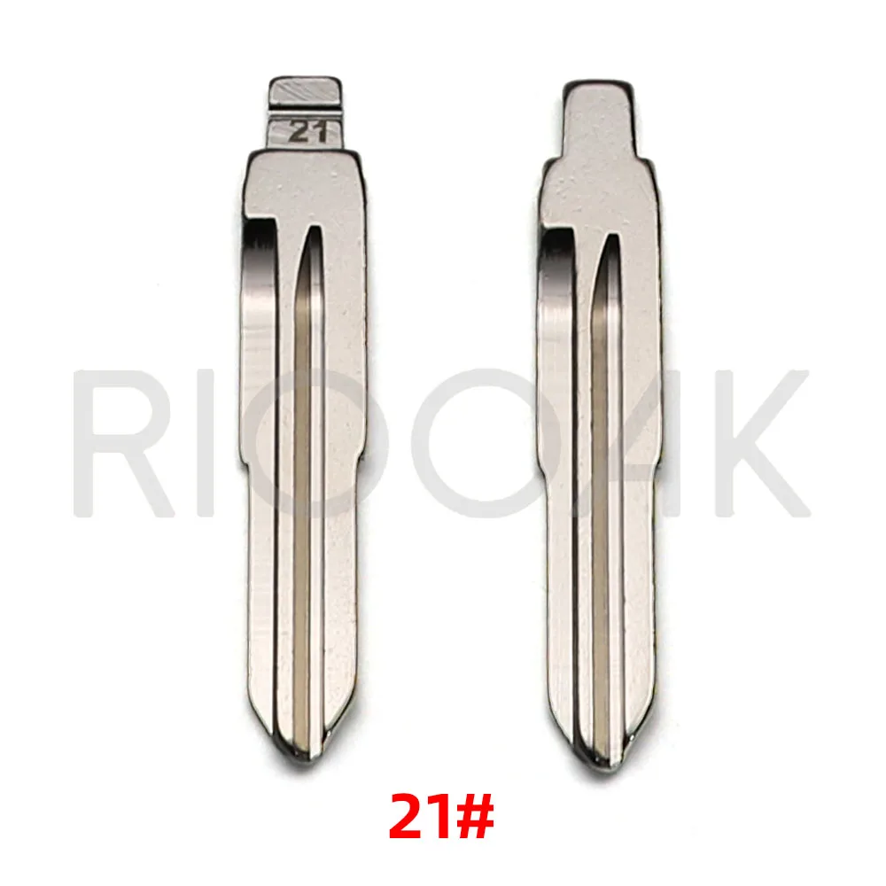 

10 шт. Замена откидного ключа KD/VVDI пульт дистанционного управления автомобильный ключ #21 TOY41 лезвие для Toyota Coronas