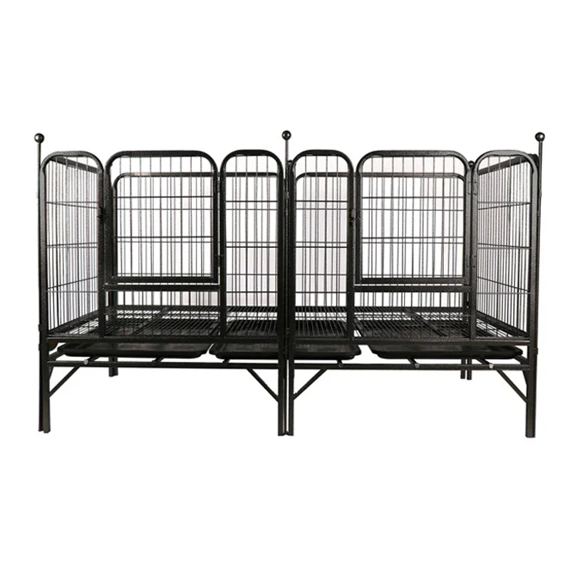 Classics Designs Big Size Dog Temporary Fence Outdoor Retractable Dog Barrier Safety Fence Stackable Dog Kennel Fence