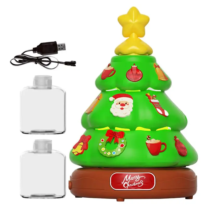 Christmas Music Box Christmas Tree Bubble Blowing For Kids Bubble Machine With Lights Christmas Music Children Decorating For