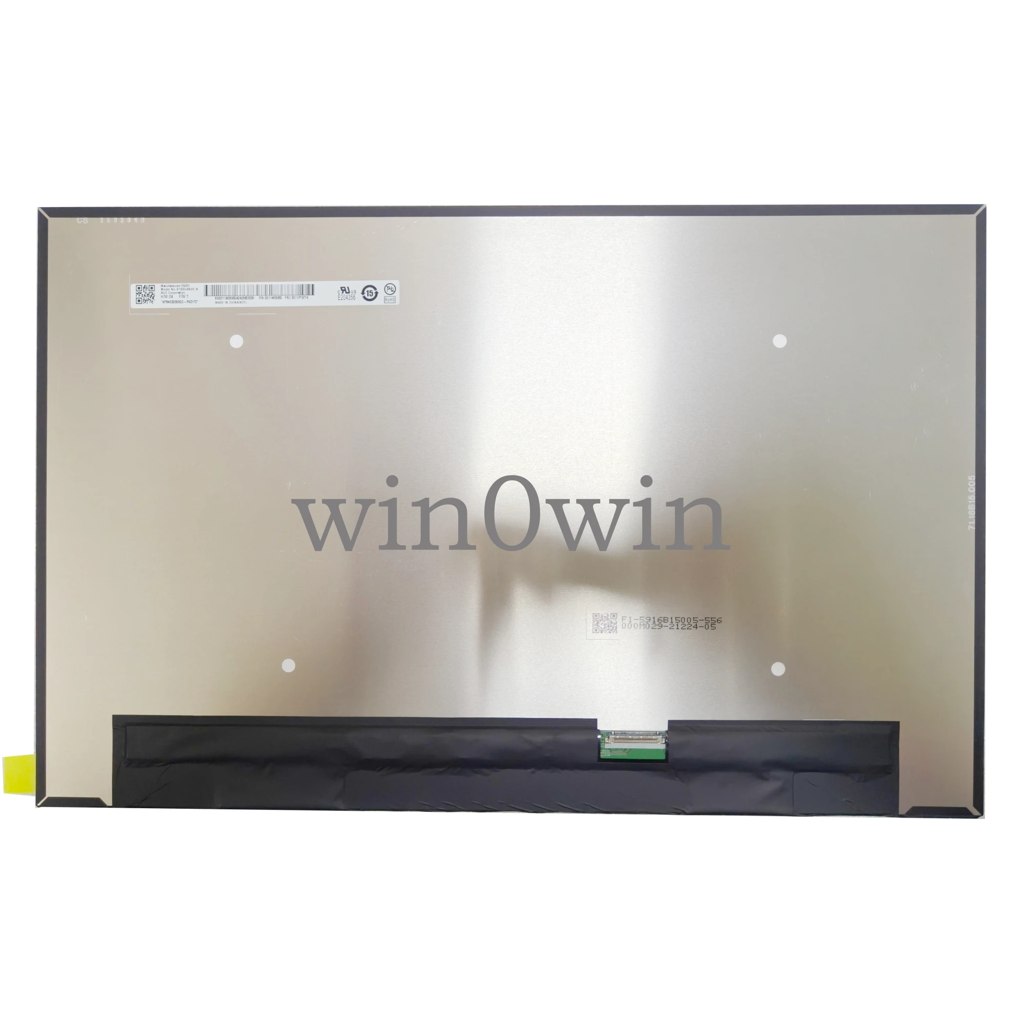 

B160UAN06.N IPS 16.0'' Matrix 100% SRGB Laptop LCD Screen Original 1920x1200 NEW