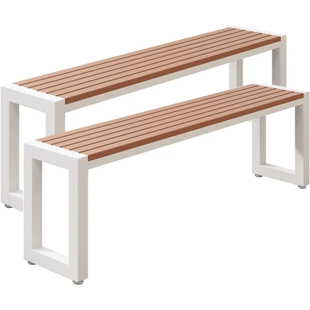 Al Fresco Dining Set: Rustproof Metal Bistro Table and Chairs for Outdoor Use