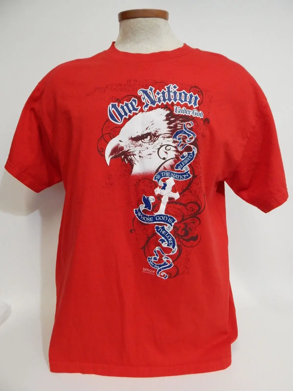 Футболка One Nation Under God Lord Psalms 33:12 Blessed, 100% хлопок, с круглым вырезом, летняя повседневная мужская футболка с короткими рукавами, размер S-3XL Футболка One Nation Under God Lord Psalms 33:12 Blessed, 100% хлопок, с круглым вырезом, летняя повседневная мужская футболка с короткими рукавами, размер S-3XL