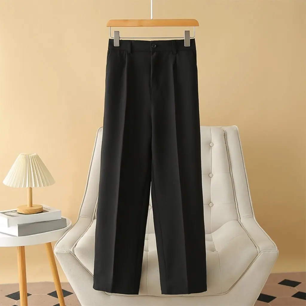 Pantaloni eleganti dimagranti a vita alta da donna plus Size Chubby Professional Primavera Autunno MM200