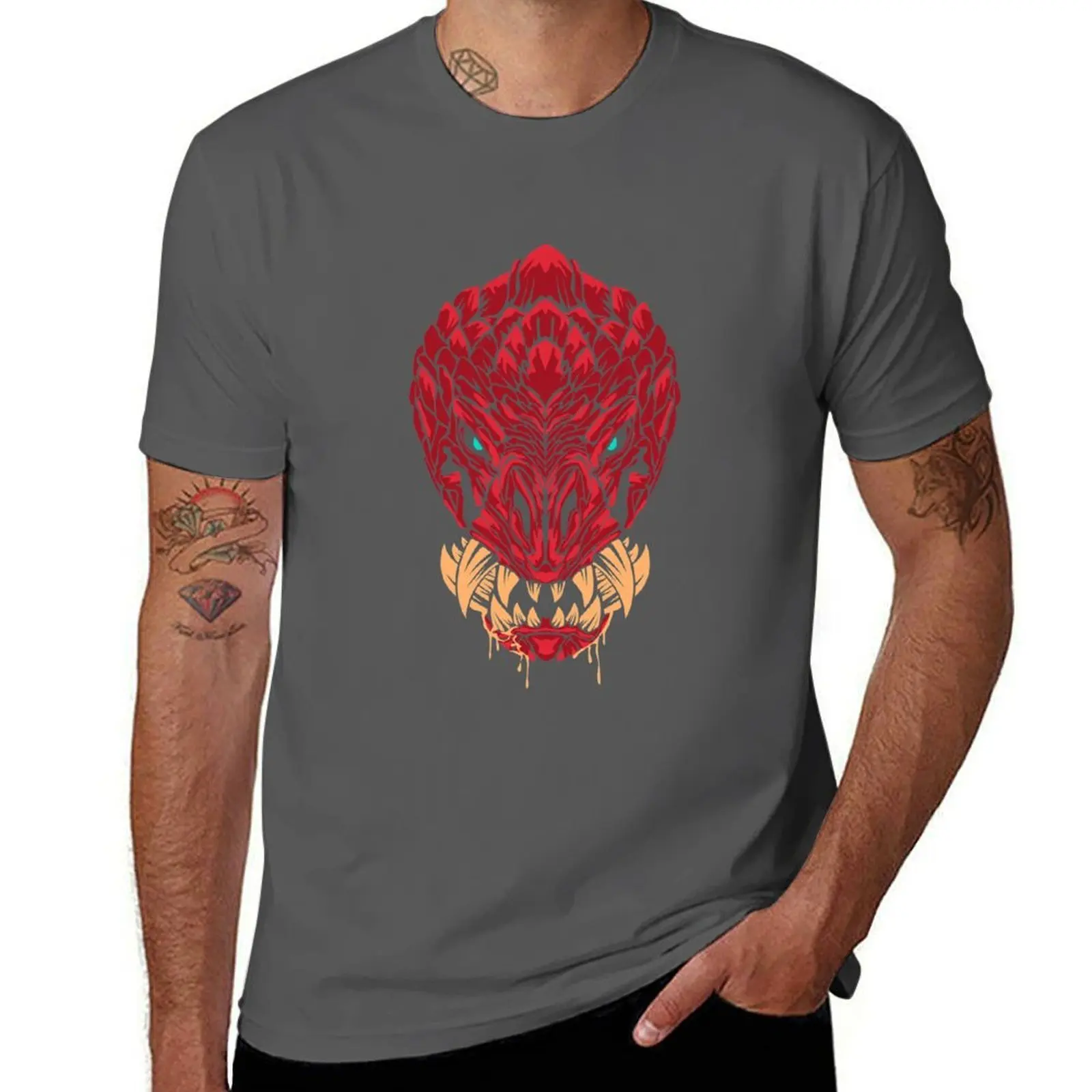 

Odogaron head T-Shirt Long Lasting Casual T-Shirt
